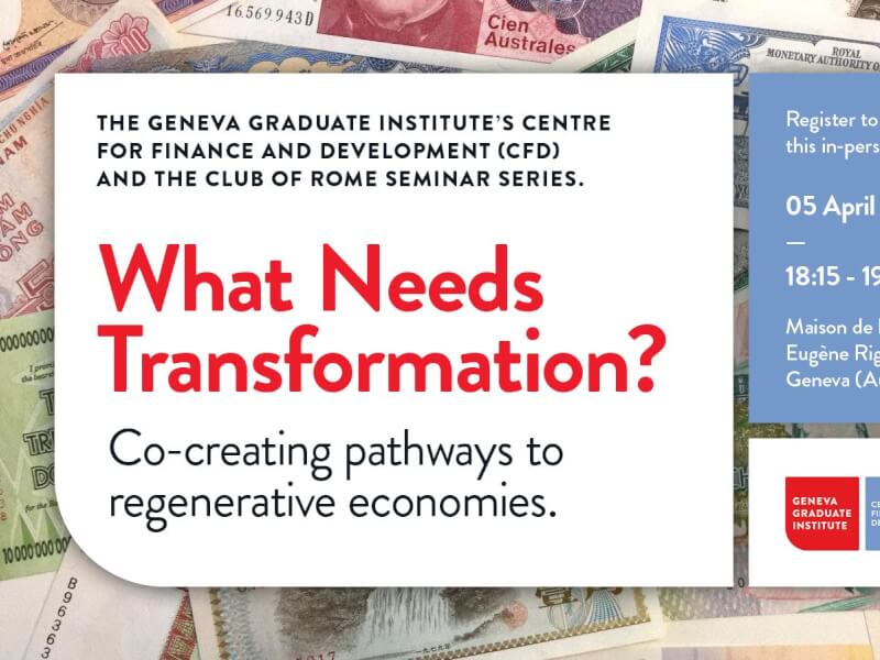 What needs transformation? Co-creating pathways to regenerative economies