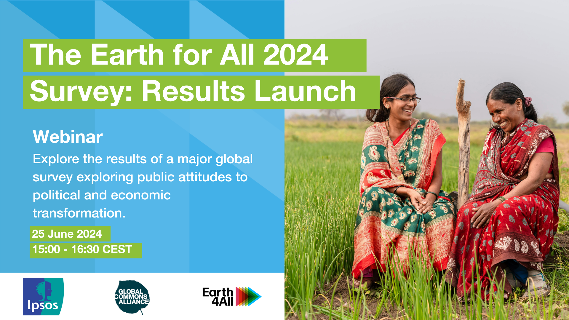 Earth for All Survey 2024 Results Launch